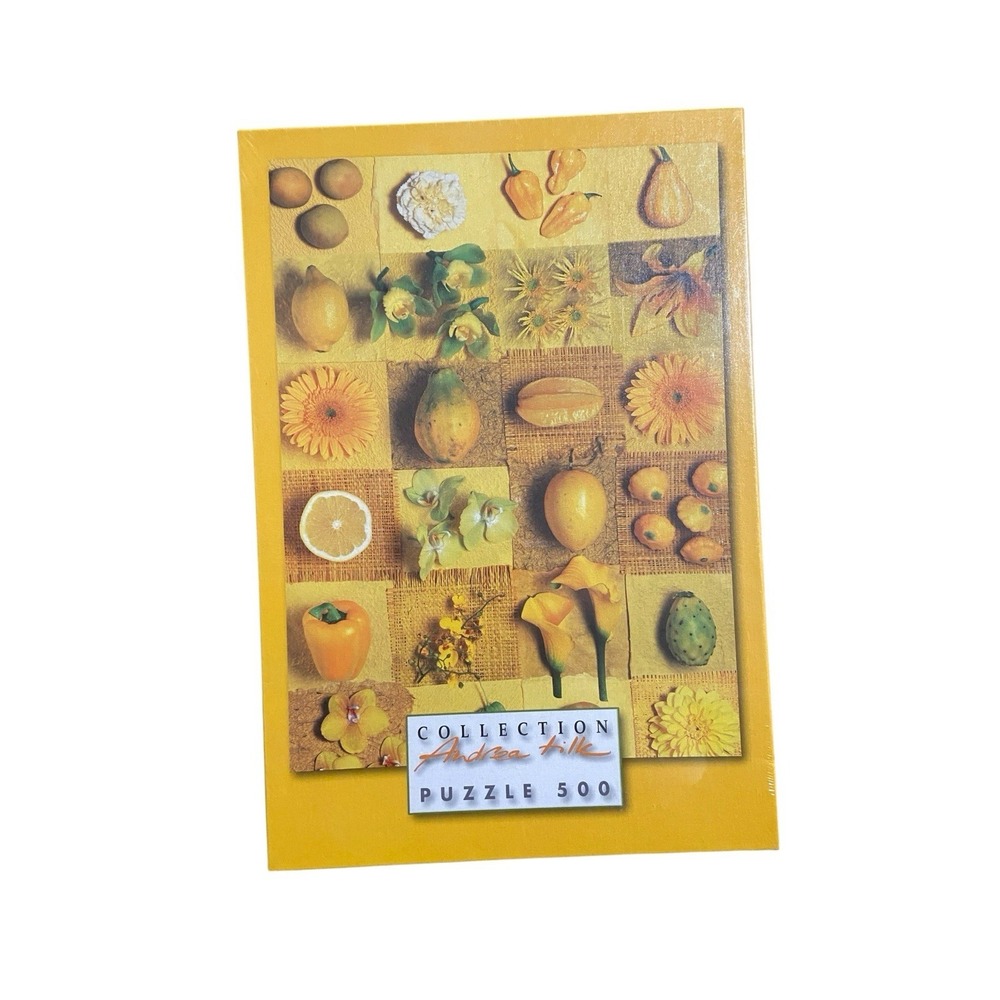 Heye Andrea Tilk Collection Yellow 500 Piece Puzzle Sealed 2004